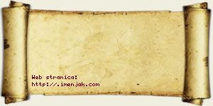 Jadranka Bošković vizit kartica